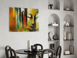 Buddha Glass Wall Art || Designer's Collection