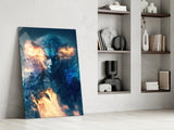 Epic Tiger Glass Wall Art || Designer's Collection