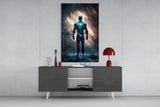 Vitruvius Man Glass Wall Art || Designer's Collection