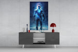 Vitruvius Man Glass Wall Art || Designer's Collection