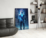 Vitruvius Man Glass Wall Art || Designer's Collection