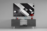 Cubic Glass Wall Art || Designer's Collection