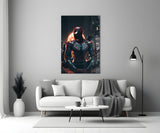 Iconic Spider Glass Wall Art || Designer's Collection