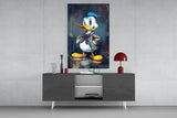 Donald Duck Glass Wall Art || Designer's Collection