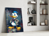 Donald Duck Glass Wall Art || Designer's Collection