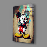 Mickey the Giant Glass Wall Art || Designer's Collection