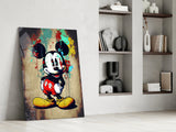 Mickey the Giant Glass Wall Art || Designer's Collection