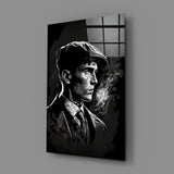 Thomas Shelby - Peaky Blinders Glass Wall Art || Designer's Collection