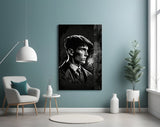 Thomas Shelby - Peaky Blinders Glass Wall Art || Designer's Collection