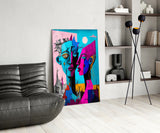 Intimacy Glass Wall Art || Designer's Collection