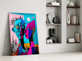 Intimacy Glass Wall Art || Designer's Collection