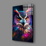 Owl's Eye Glass Wall Art || Designer's Collection