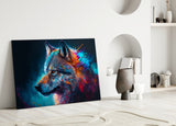 Freedom of the Wolf Glass Wall Art || Designer's Collection