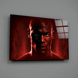 Iconic Michael Jordan Glass Wall Art || Designer's Collection