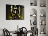 Iconic Michael Jordan Glass Wall Art || Designer's Collection