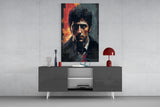 Al Pacino Glass Wall Art || Designer's Collection