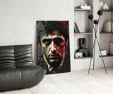 Al Pacino Glass Wall Art || Designer's Collection