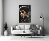 Al Pacino Glass Wall Art || Designer's Collection