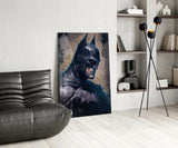 Batman Glass Wall Art || Designer's Collection