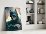 Batman Glass Wall Art || Designer's Collection