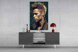 Fight Club - Tyler Durden Glass Wall Art || Designer's Collection