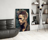 Fight Club - Tyler Durden Glass Wall Art || Designer's Collection