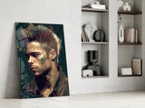 Fight Club - Tyler Durden Glass Wall Art || Designer's Collection