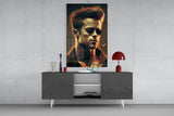 Fight Club - Tyler Durden Glass Wall Art || Designer's Collection