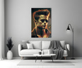 Fight Club - Tyler Durden Glass Wall Art || Designer's Collection