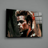 Fight Club - Tyler Durden Glass Wall Art || Designer's Collection