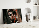 Fight Club - Tyler Durden Glass Wall Art || Designer's Collection