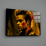 Fight Club - Tyler Durden Glass Wall Art || Designer's Collection