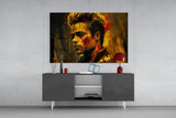 Fight Club - Tyler Durden Glass Wall Art || Designer's Collection