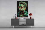 Fight Club - Tyler Durden Glass Wall Art || Designer's Collection