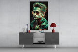 Fight Club - Tyler Durden Glass Wall Art || Designer's Collection