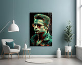 Fight Club - Tyler Durden Glass Wall Art || Designer's Collection