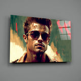 Fight Club - Tyler Durden Glass Wall Art || Designer's Collection