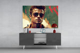 Fight Club - Tyler Durden Glass Wall Art || Designer's Collection