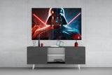 Darth Vader Glass Wall Art || Designer's Collection