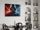 Darth Vader Glass Wall Art || Designer's Collection