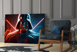 Darth Vader Glass Wall Art || Designer's Collection