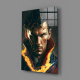 Dr. Strange Glass Wall Art || Designer's Collection