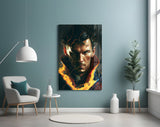 Dr. Strange Glass Wall Art || Designer's Collection