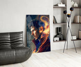 Dr. Strange Glass Wall Art || Designer's Collection