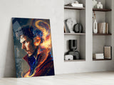 Dr. Strange Glass Wall Art || Designer's Collection