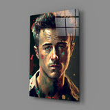 Fight Club - Narrator Glass Wall Art || Designer's Collection