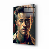 Fight Club - Narrator Glass Wall Art || Designer's Collection