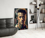 Fight Club - Narrator Glass Wall Art || Designer's Collection