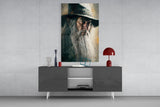 Gandalf Glass Wall Art || Designer's Collection