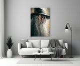 Gandalf Glass Wall Art || Designer's Collection